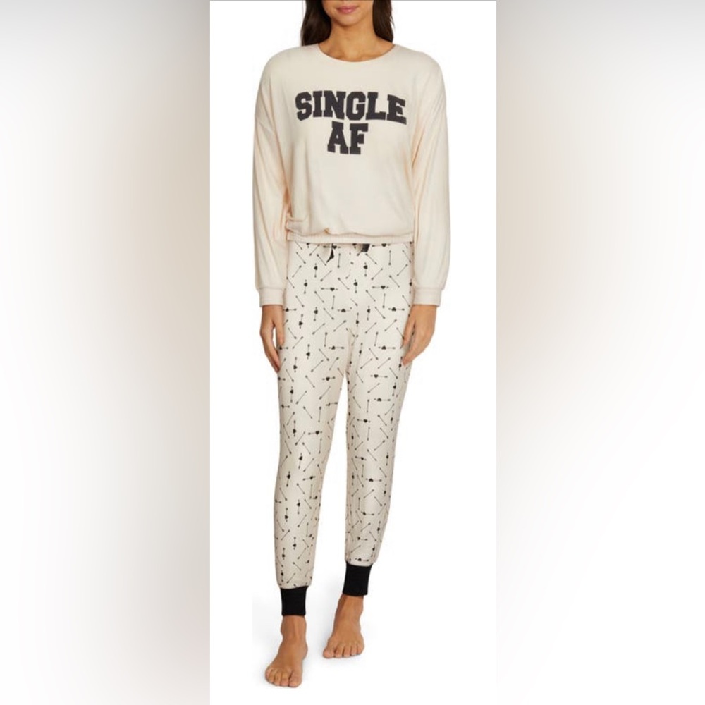 WILDFOX Single AF 2 piece pajama set